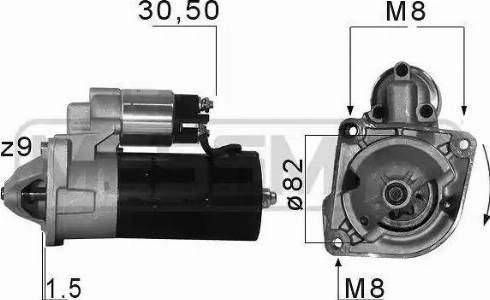 Messmer 220679 - Starter autospares.lv