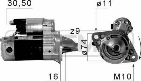 Messmer 220675 - Starter autospares.lv