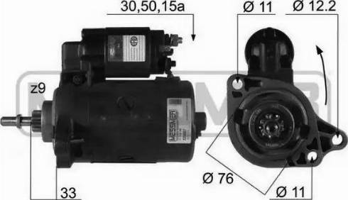 Messmer 220097 - Starter autospares.lv