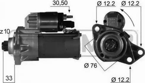 Messmer 220056 - Starter autospares.lv