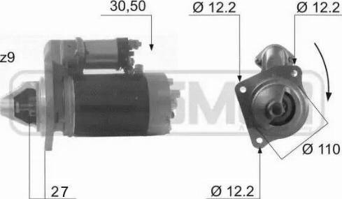 Messmer 220007 - Starter autospares.lv