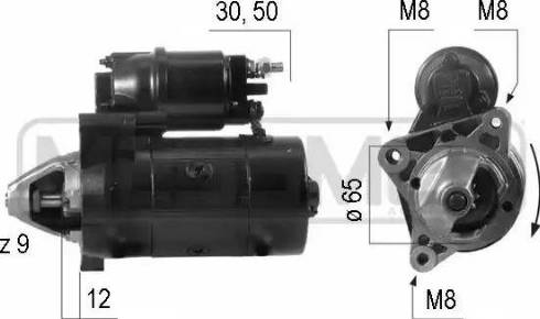 Messmer 220018 - Starter autospares.lv