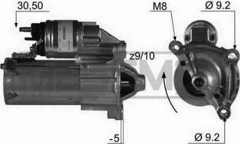 Messmer 220012 - Starter autospares.lv