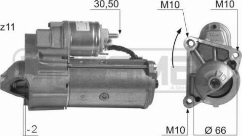 Messmer 220021A - Starter autospares.lv