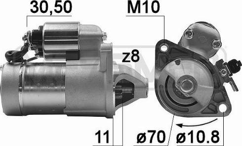 Messmer 220197A - Starter autospares.lv