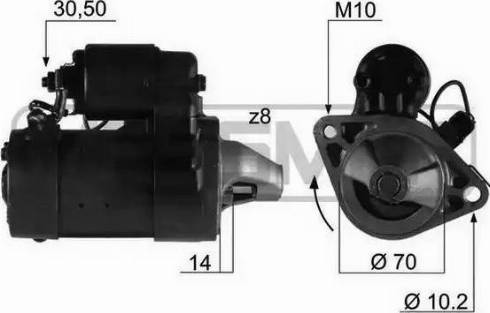 Messmer 220197 - Starter autospares.lv