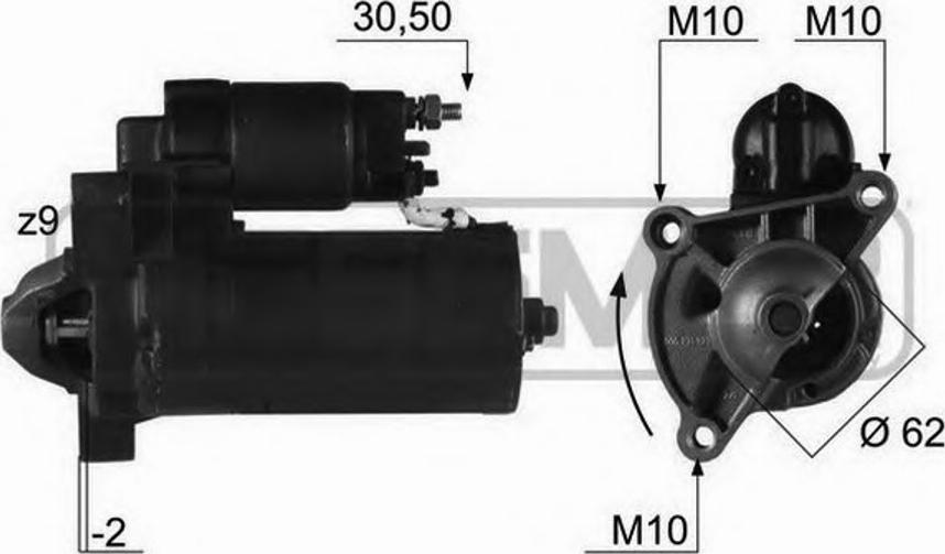 Messmer 220140 - Starter autospares.lv