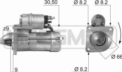 Messmer 220151A - Starter autospares.lv