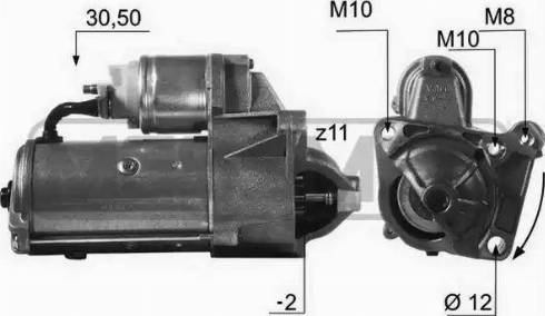 Messmer 220107 - Starter autospares.lv