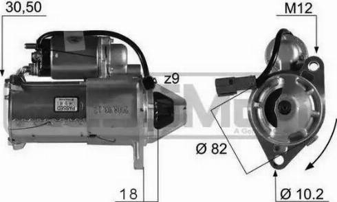 Messmer 220119 - Starter autospares.lv