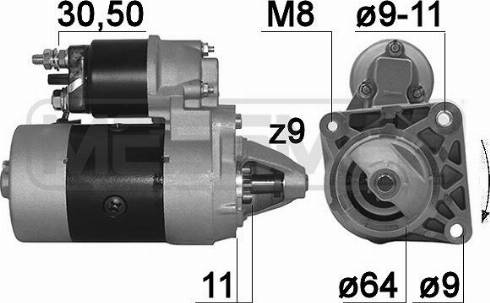 Messmer 220182A - Starter autospares.lv