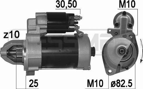 Messmer 220135A - Starter autospares.lv