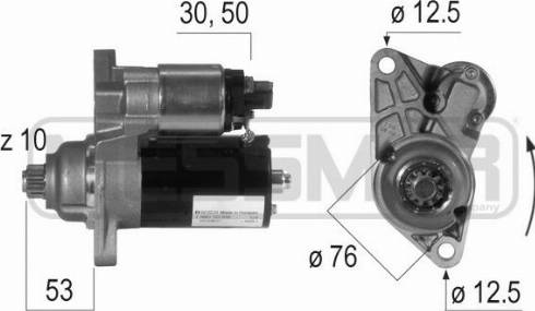 Messmer 220124A - Starter autospares.lv