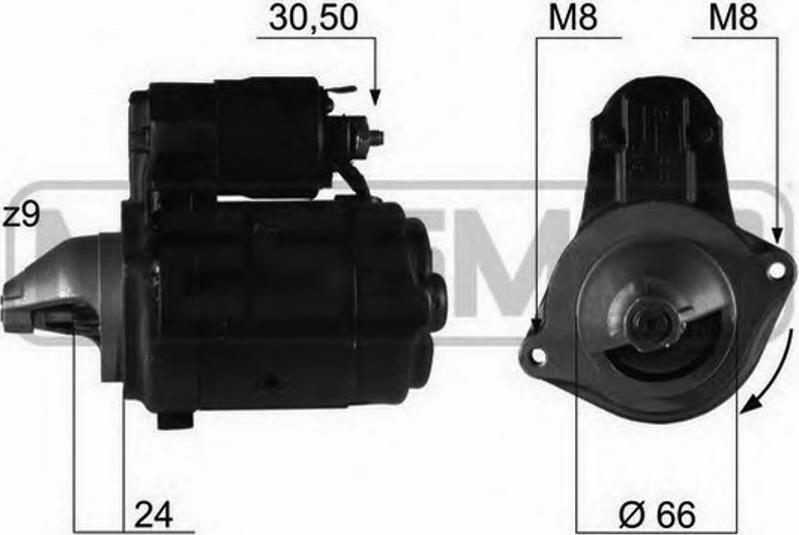 Messmer 220174 - Starter autospares.lv