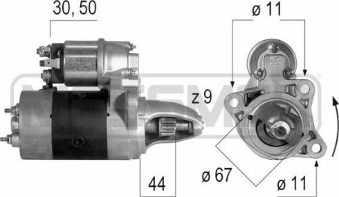 Messmer 220173A - Starter autospares.lv