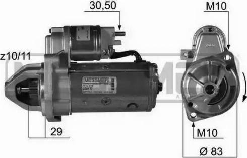 Messmer 220177 - Starter autospares.lv