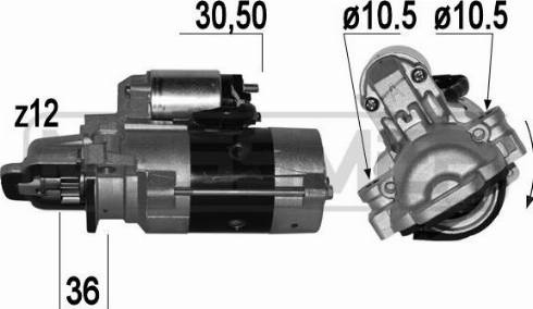 Messmer 220865A - Starter autospares.lv