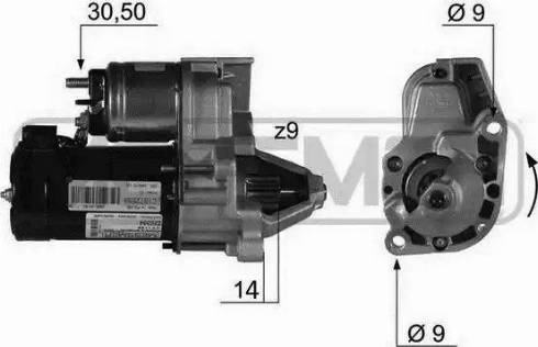 Messmer 220394 - Starter autospares.lv