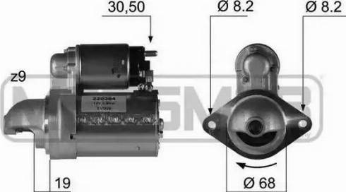 Messmer 220354 - Starter autospares.lv