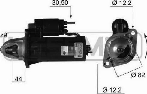 Messmer 220355A - Starter autospares.lv