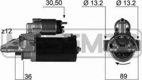 Messmer 220353 - Starter autospares.lv