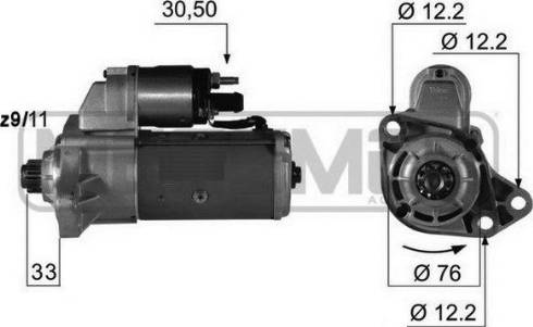 Messmer 220388A - Starter autospares.lv