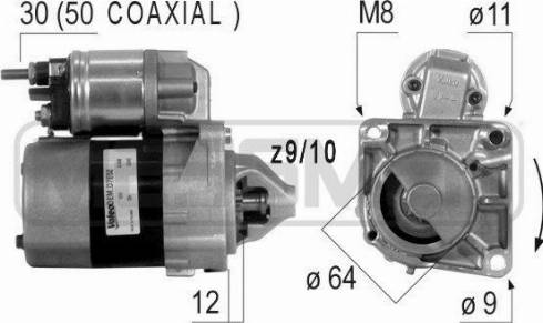 Messmer 220376A - Starter autospares.lv