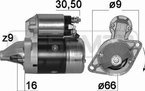 Messmer 220217A - Starter autospares.lv