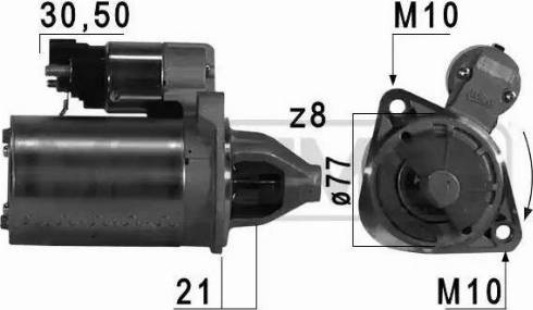 Messmer 220744 - Starter autospares.lv