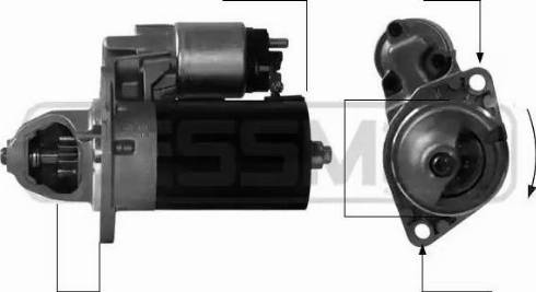 Messmer 220755 - Starter autospares.lv