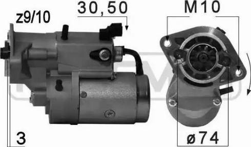 Messmer 220703 - Starter autospares.lv