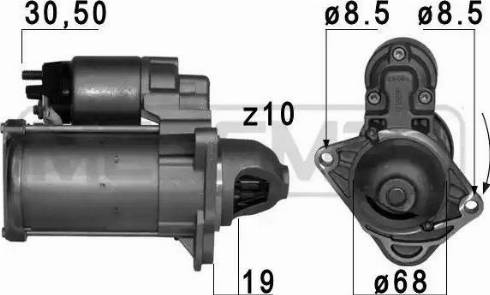 Messmer 220 771 - Starter autospares.lv