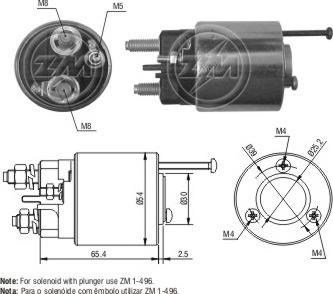 Messmer 227390 - Solenoid Switch, starter autospares.lv