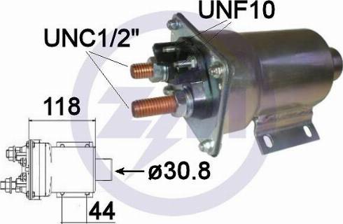 Messmer ZM950 - Solenoid Switch, starter autospares.lv