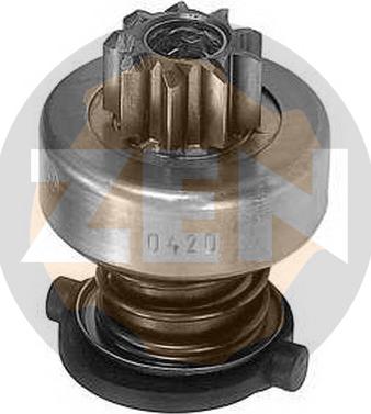 Messmer ZN0420 - Pinion, bendix, starter autospares.lv