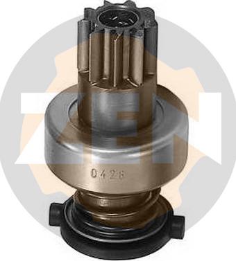 Messmer ZN0428 - Pinion, bendix, starter autospares.lv