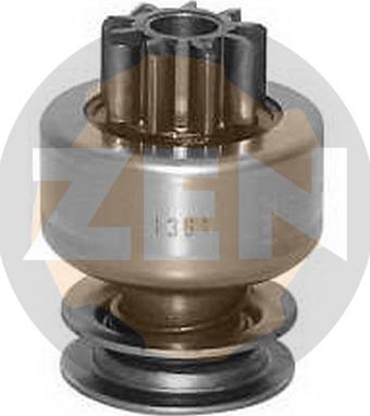 Messmer ZN1361 - Pinion, bendix, starter autospares.lv