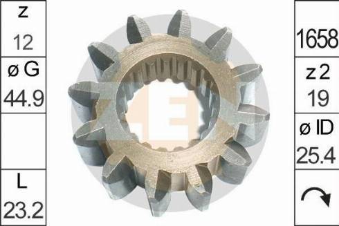 Messmer ZN12839 - Pinion, bendix, starter autospares.lv