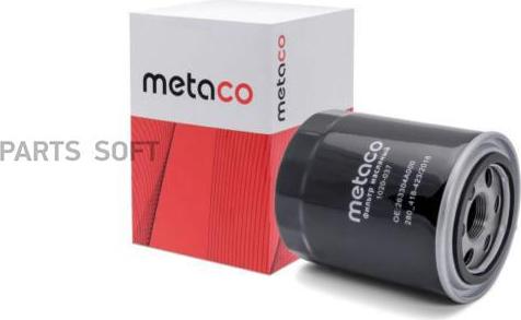 METACO 1020-037 - Oil Filter autospares.lv