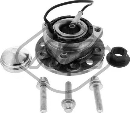 Metalcaucho 90657 - Wheel hub, bearing Kit autospares.lv