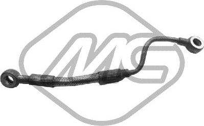 Metalcaucho 92435 - Oil Pipe, charger autospares.lv
