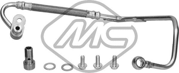 Metalcaucho 92362 - Oil Pipe, charger autospares.lv