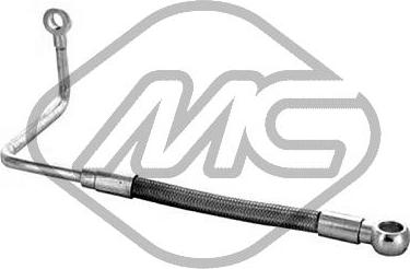 Metalcaucho 92254 - Oil Pipe, charger autospares.lv