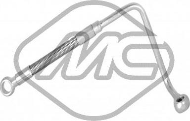 Metalcaucho 92255 - Oil Pipe, charger autospares.lv