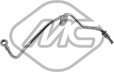 Metalcaucho 92262 - Oil Pipe, charger autospares.lv