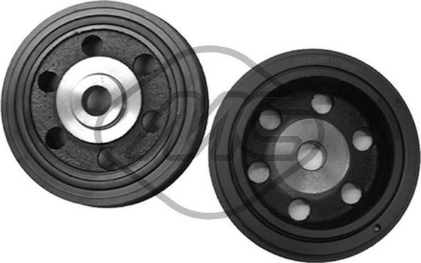 Metalcaucho 40037 - Belt Pulley, crankshaft autospares.lv