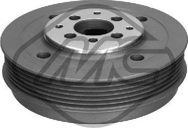 Metalcaucho 43430 - Belt Pulley, crankshaft autospares.lv