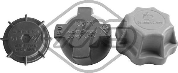 Metalcaucho 500210 - Sealing Cap, coolant tank autospares.lv