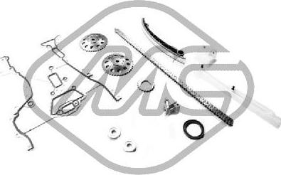 Metalcaucho 51433 - Timing Chain Kit autospares.lv