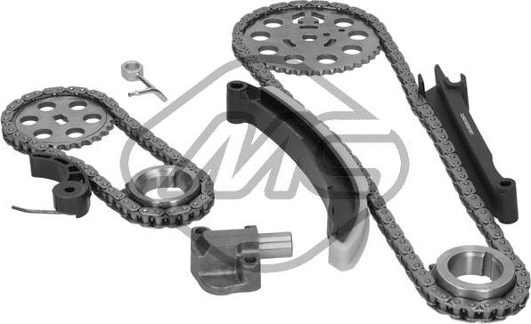 Metalcaucho 51380 - Timing Chain Kit autospares.lv